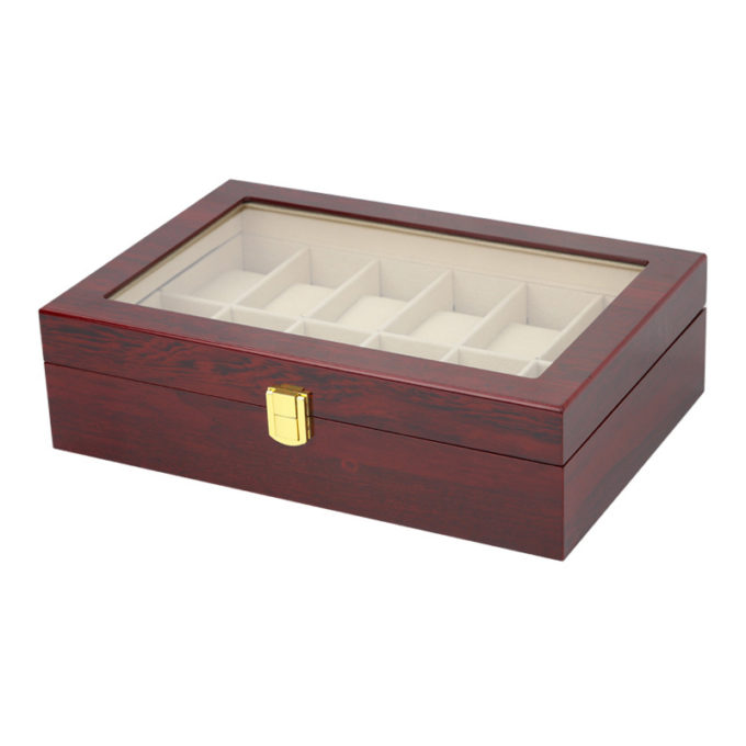 Wood Watch Box For 12 Watches 2