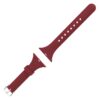a.r18.6 Angle Red StrapsCo Smooth Slim Thin Silicone Rubber Watch Band Strap for Apple Watch 38mm 40mm 42mm 44mm 30