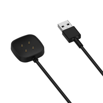 Fb.ch20 Angle StrapsCo USB Charger Charging Cable For Fitbit Versa 3 & Fitbit Sense