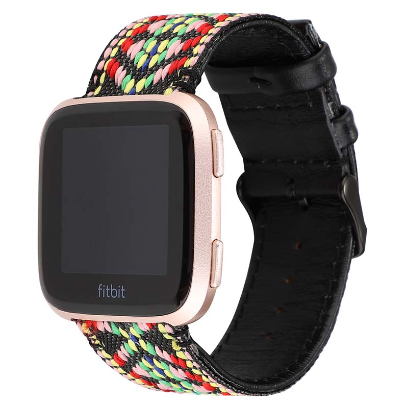 fb.l34.A Main A StrapsCo Embroidered Leather Watch Band Strap for Fitbit Versa Versa 2