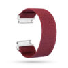 fb.ny13.115 Main Burgundy StrapsCo Nylon Elastic Watch Band Strap for Fitbit Versa