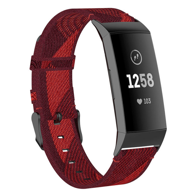 Woven Nylon Band For Fitbit Charge 4 & Charge 3 | StrapsCo