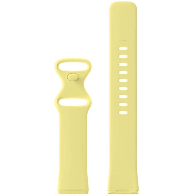 fb.r59.10 Up Yellow StrapsCo Silicone Rubber Infinity Watch Band Strap for Fitbit Versa 3 Fitbit Sense