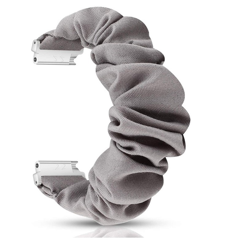 StrapsCo Elastic Scrunchie Watch Band Strap for Fitbit Versa & Versa 2 - Photo 8 sur 8