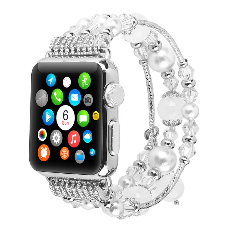 Bracelet pour Apple Watch 40mm - Bracelet en or pour Apple Watch Series SE  40mm 