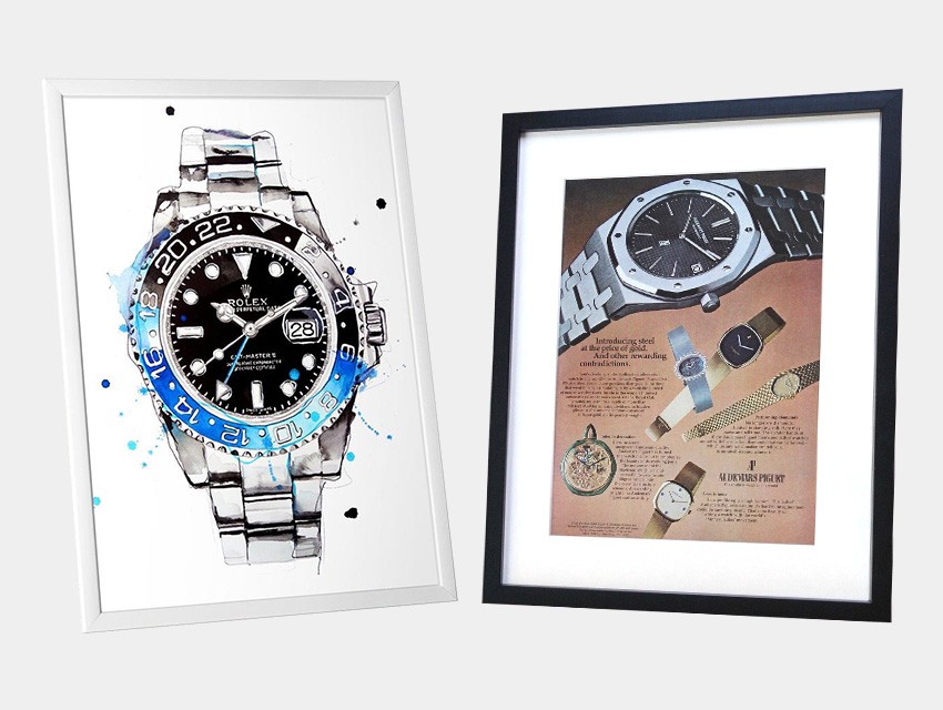 Essential Gift Guide For Watch Enthusiasts Watch Art Originals Prints Posters