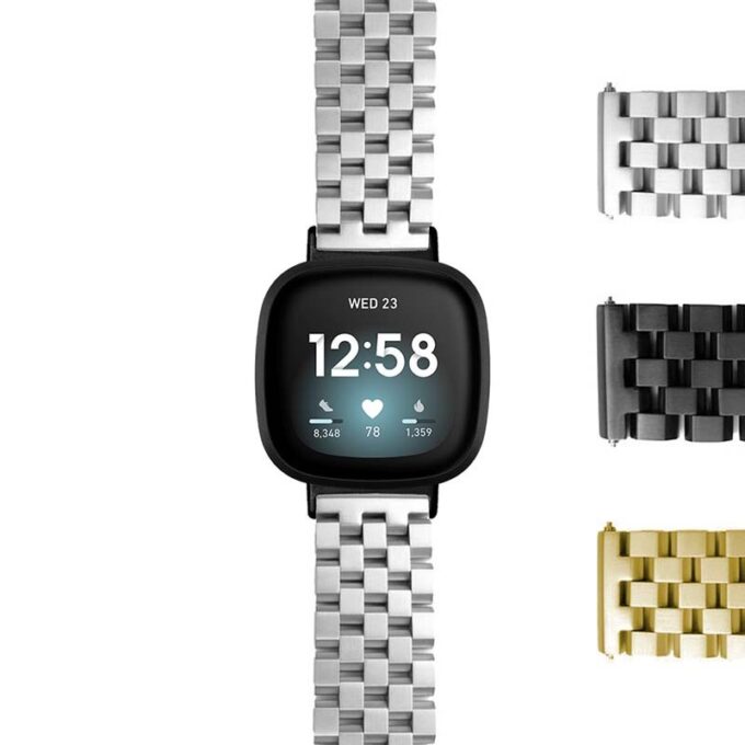 fb.sn .m8 StrapsCo Super Engineer II Bracelet for Fitbit Sense