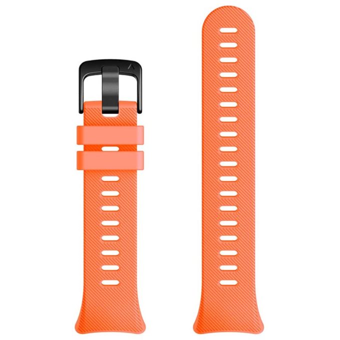 g.r53.12 Up Orange StrapsCo Silicone Rubber Watch Band Strap for Garmin Forerunner 45 45S Swim 2