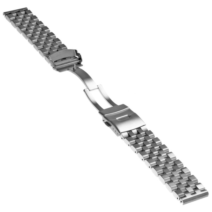 m8.ss Angle Open Silver StrapsCo Super Engineer II Stainless Steel Metal Watch Band Strap Bracelet 20mm 22mm 24mm