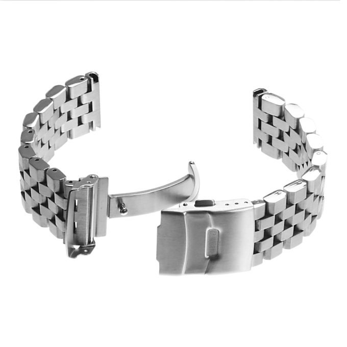 m8.ss Main Open Silver StrapsCo Super Engineer II Stainless Steel Metal Watch Band Strap Bracelet 20mm 22mm 24mm