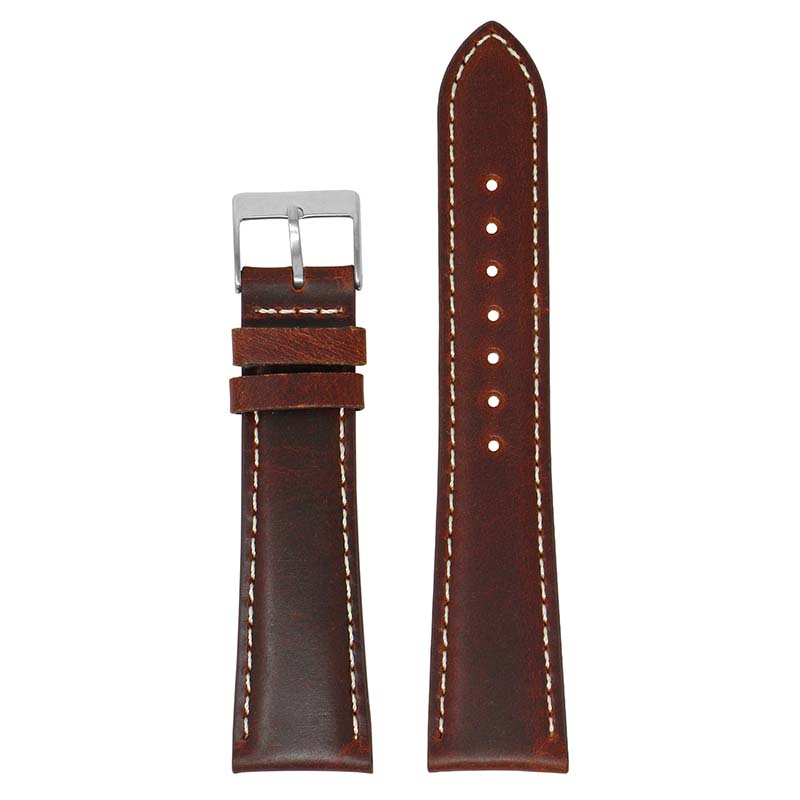DASSARI Classic Vintage Leather Watch Band - Quick Release Strap | eBay