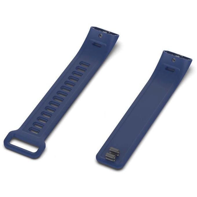 h.r5.5 Angle Blue StrapsCo Silicone Rubber Watch Band Strap for Huawei Band 2
