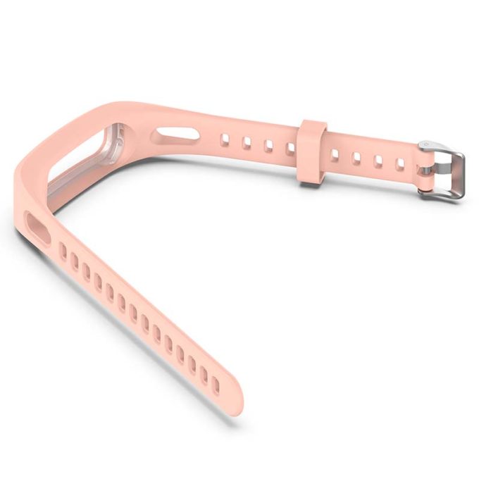 h.r6.13 Angle Pink StrapsCo Rubber Watch Band Strap for Huawei Honor Band 4 4e 3e