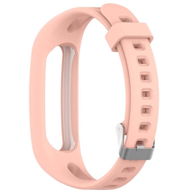 h.r6.13 Back Pink StrapsCo Rubber Watch Band Strap for Huawei Honor Band 4 4e 3e