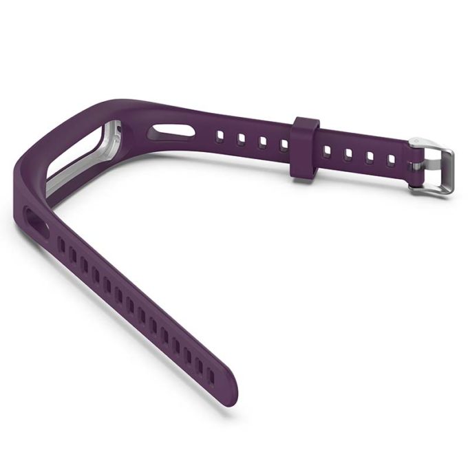 h.r6.18 Angle Purple StrapsCo Rubber Watch Band Strap for Huawei Honor Band 4 4e 3e