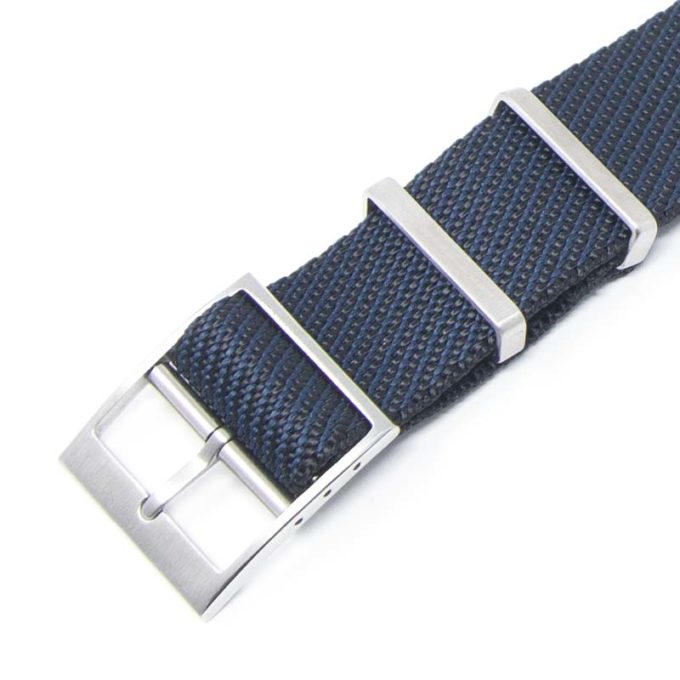 nt5.1 Alt Midnight Blue StrapsCo Twill Weaved Nylon NATO Watch Band Strap 20mm 22mm