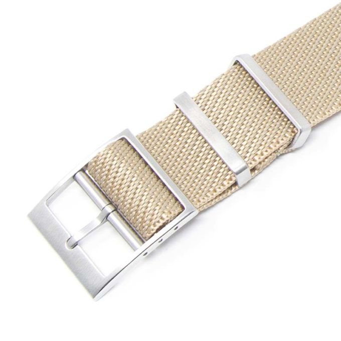nt5.17 Alt Sand StrapsCo Twill Weaved Nylon NATO Watch Band Strap 20mm 22mm