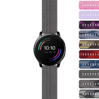 opx.s.ny6 StrapsCo Canvas Strap for OnePlus Watch