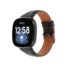 fb.l41.1 Main Black StrapsCo Leather Watch Band Strap for Fitbit Sense Versa 3