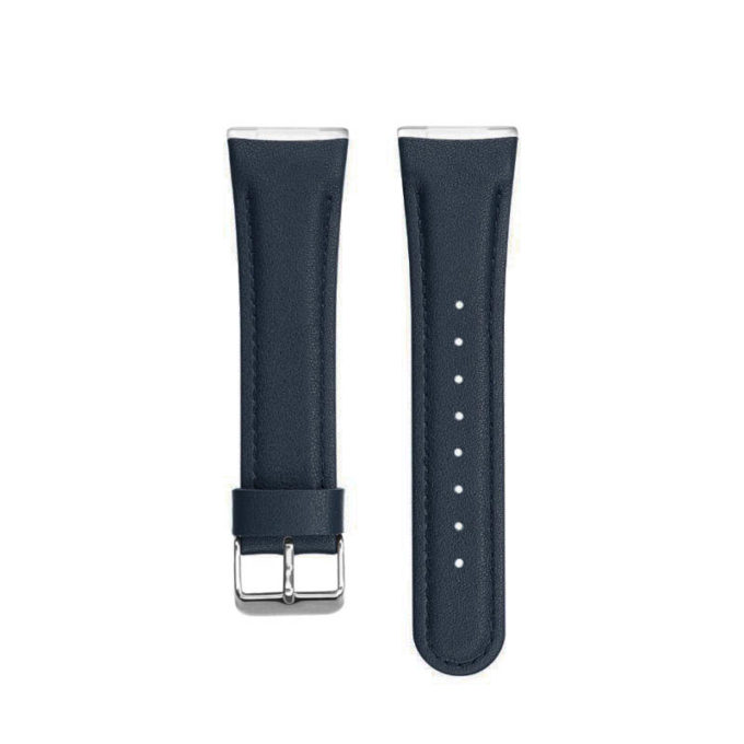 fb.l41.5 Up Navy StrapsCo Leather Watch Band Strap for Fitbit Sense Versa 3