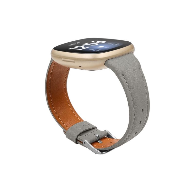 Leather Band for Fitbit Sense StrapsCo