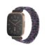 fb.ny25.a Main Pink Flecks StrapsCo Patterned Elastic Nylon Watch Band Strap for Fitbit Versa Versa