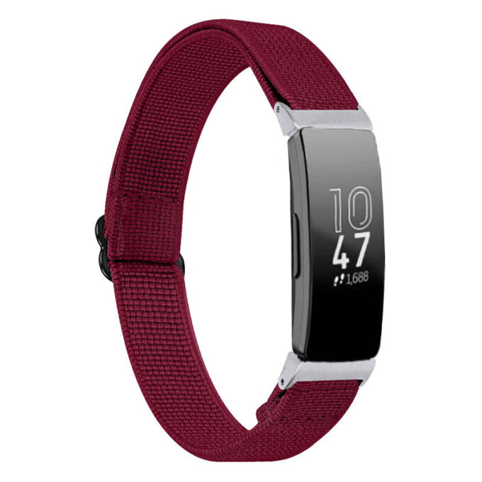 fb.ny31.6 Main Currant StrapsCo Elastic Nylon Watch Band Strap for Fitbit Inspire Inspire HR