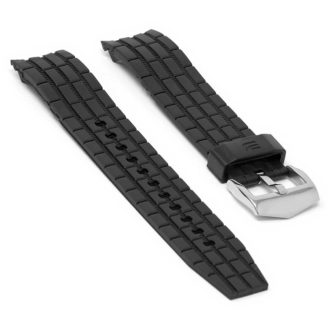 r.cas4 Main Black StrapsCo Replacement Rubber Watch Band Strap for Casio Edifice EF523