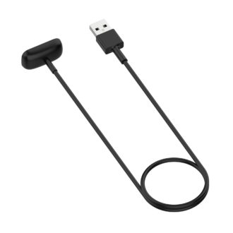 fb.ch22 Angle Black StrapsCo Replacement USB Charger Cable Compatible with Fitbit Luxe