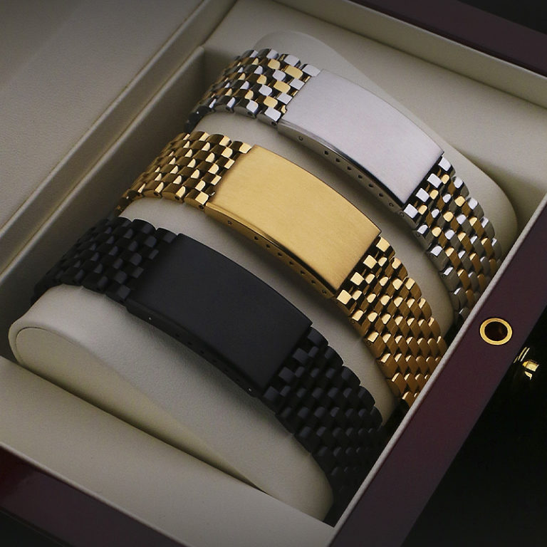 18mm Vintage Beads of Rice Smart Watch Bracelet StrapsCo