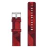 s.ny6 .6 Up Red Stripe StrapsCo Nylon Canvas Watch Band Strap 1