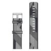 s.ny6 .7 Up Grey Stripe StrapsCo Nylon Canvas Watch Band Strap 1