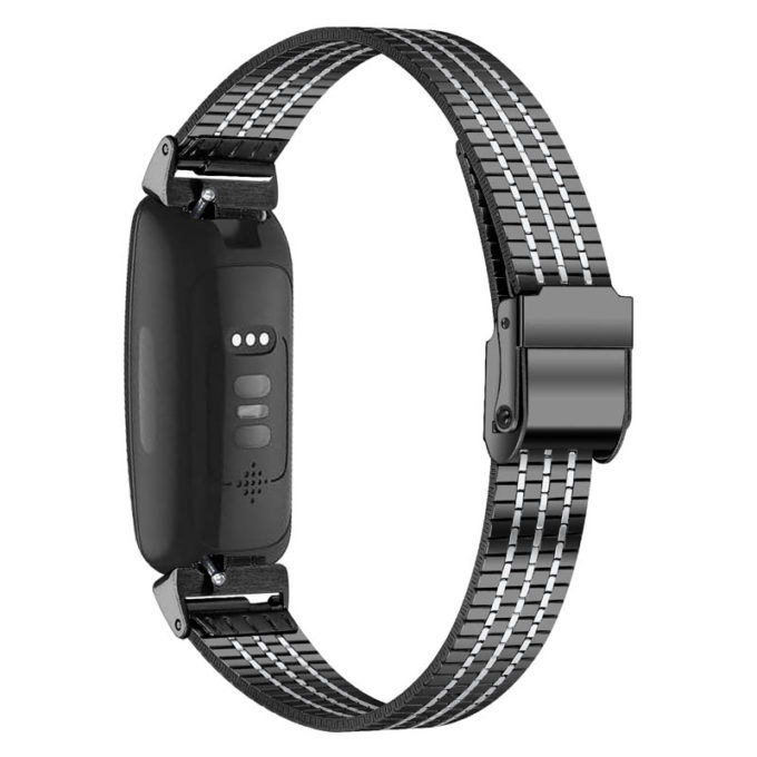 fb.m142.mb .ss Back StrapsCo Modern Metal Band for Fitbit Inspire 2