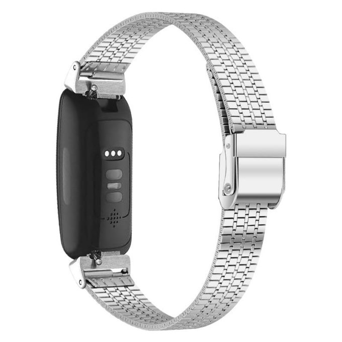 fb.m142.ss Back StrapsCo Modern Metal Band for Fitbit Inspire 2