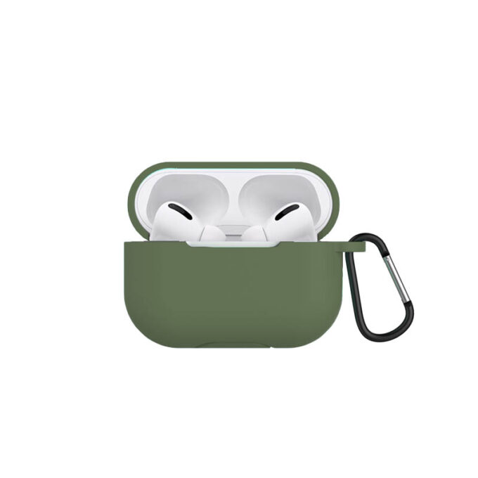 a.ap3 .11a Front Army Green StrapsCo Silicone Rubber Case Cover for Apple AirP