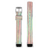 fb.ny37.123 Upright Spring Rainbow StrapsCo Canvas Strap for Fitbit Luxe Nylon Canvas Strap Band