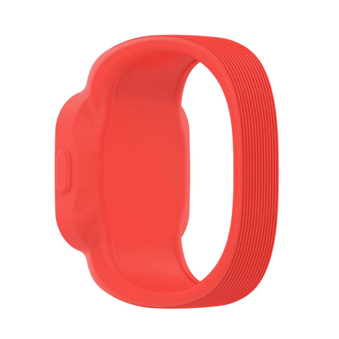 g.r60.6 Back Bright Red StrapsCo Rubber Band for Garmin Vivofit Jr. 3 Silicone Watch Strap