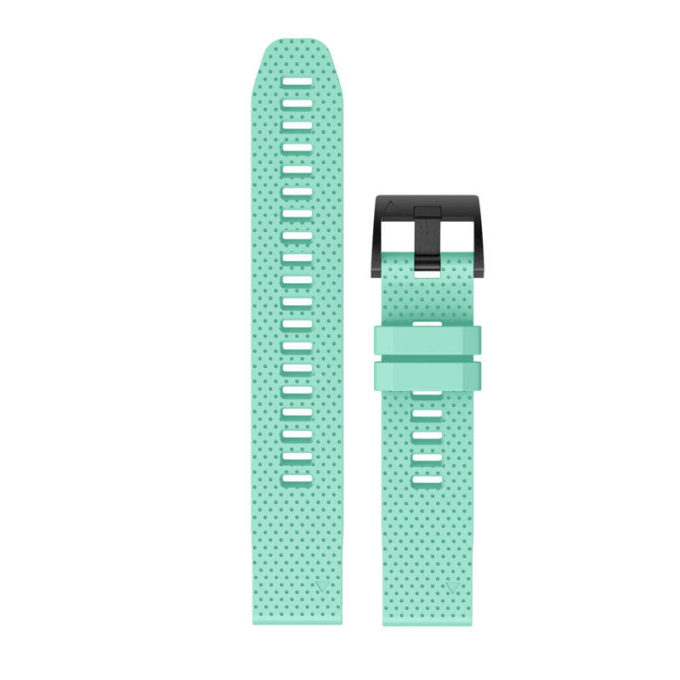 g.r71.11a Upright Aqua StrapsCo Silicone Strap for Garmin Fenix 5S Rubber Watch Band e1636668703556