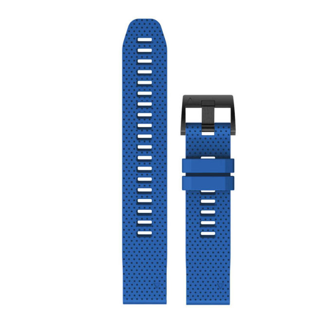 g.r71.5b Upright Royal Blue StrapsCo Silicone Strap for Garmin Fenix 5S Rubber Watch Band e1636669000658