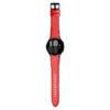 S.l1.6 Main Red StrapsCo Genuine Leather & Silicone Hybrid Strap For Samsung Galaxy Watch 4 Rubber Band