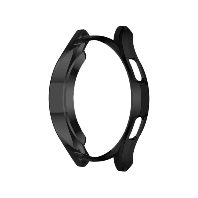 s.pc8 .1 Main Black StrapsCo TPU Protective Case for Samsung Galaxy Watch 4 TPU Shield Guard