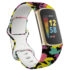 Fb.r70.a Main 80s Splash StrapsCo Pattern Infinity Band For Fitbit Charge 5 Silicone Rubber Strap
