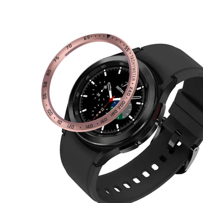 s.pc9 .13 Main Pink StrapsCo Protective Case for Samsung Galaxy Watch 4 42mm 46mm TPU Shield Guard