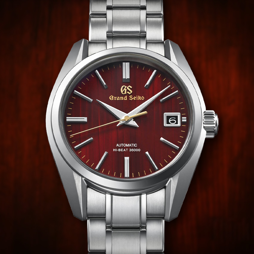 Top Red Dial Watches To Wear For Holidays Grand Seiko Heritage Autumn Sbgh269
