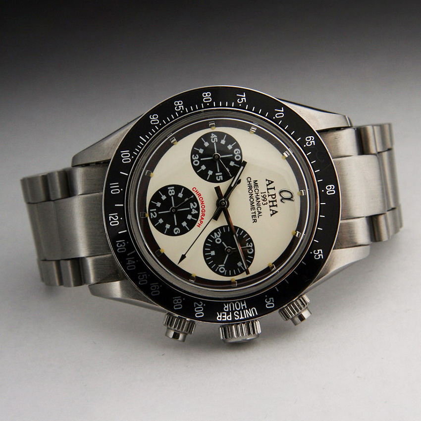 Best Rolex Daytona Homage Watches Alpha Chronograph
