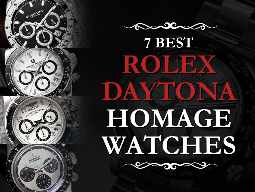 Best Rolex Daytona Homage Watches Header