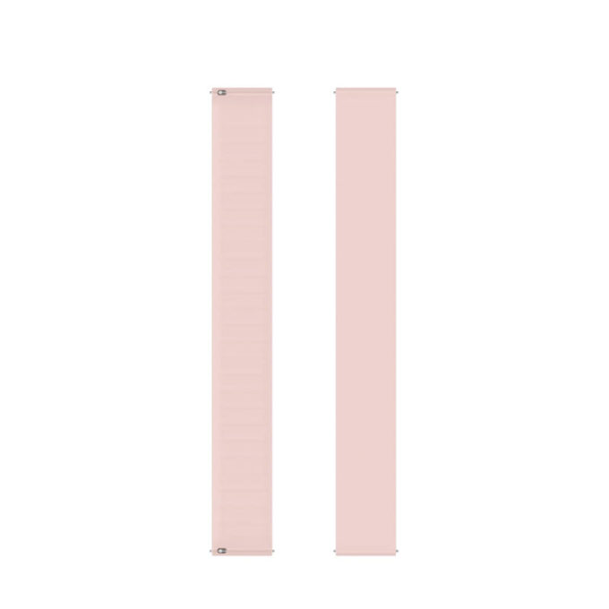 g.r57.13.18 Upright Pink StrapsCo Silicone Strap for Garmin Venu 2S Vivomove 3S Vivoactive 4S