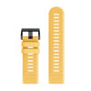 G.r70.10 Upright Yellow StrapsCo Silicone Strap For Garmin Fenix 5X
