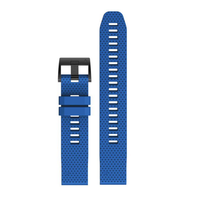g.r72.5 Upright Blue StrapsCo Silicone Strap for Garmin Fenix 5 5 Plus 6 Forerunner 935 Quatix 5 Approach S60 Instinct