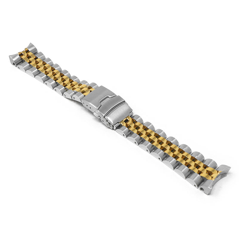 StrapsCo Stainless Steel Angus Jubilee Bracelet for Seiko SKX007